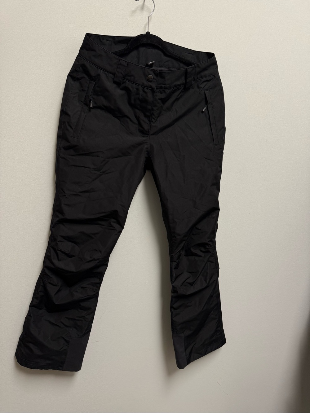 Helly Hansen Black Boot-Cut Ski Pants